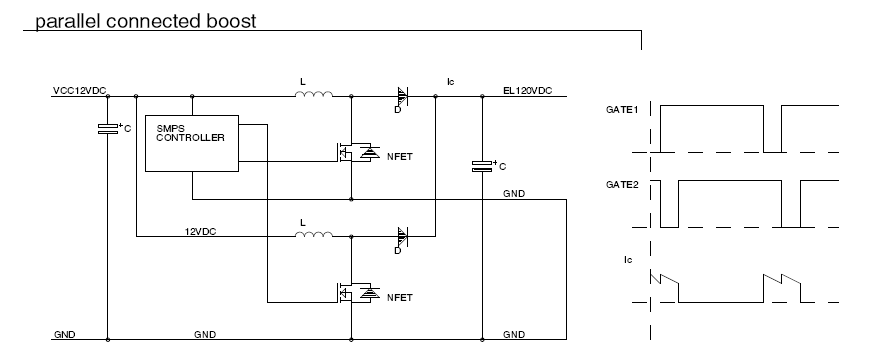 parallel synchronized connection